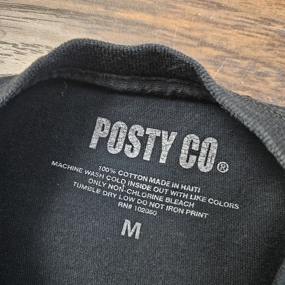 Post Malone Hollywood's Bleeding Album Artwork Black Graphic T-shirt Size Medium - Picture 9 of 9